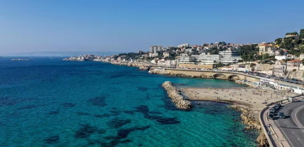 Vue Mer Plage Catalans Vieux Port Clim - 2 Chambres Марсель Экстерьер фото